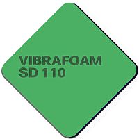 Эластомер Вибрафом (Vibrafoam)  SD 110 зеленый (2м х 0,5м x 12,5мм) 1м2 – ТСК Дипломат