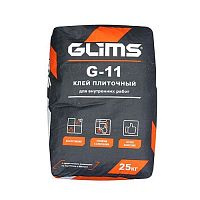 GLIMS G-11 Плиточный клей для керамической плитки - 40 кг – ТСК Дипломат