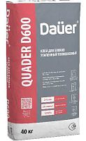 Клей монтажный тонкошовный Dauer Quader D600, 40 кг, мешок