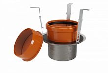 Противопожарная муфта 160/160 (аналог HL870)