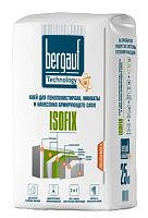 ISOFIX Зима, 25 кг, Монтажный клей для пенополистирола и минеральной ваты, Bergauf