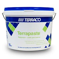 Плиточный клей дисперсионный Terraco для укладки керамической плитки TERRAPASTE 15 кг ведро – ТСК Дипломат