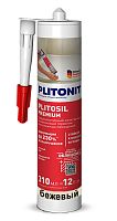 Силиконовый герметик PLITONIT PlitoSil Premium бежевый, 310 мл