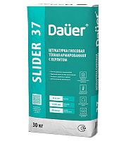 Штукатурка гипсовая универсальная белая DAUER SLIDER INTERIER 37W, 30 кг