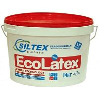 Краска для потолков "SILTEX" "EcoLatex", 14кг – ТСК Дипломат