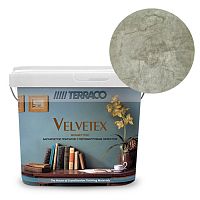 Перламутровая краска Terraco Velvetex VE-580, ведро 1 кг, бархатистый финиш – ТСК Дипломат