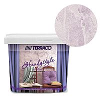 Полупрозрачная перламутровая краска Terraco HandyStyle HS-1015, тонирующее лессирующее покрытие для декоративной штукатурки, ведро 5 кг – ТСК Дипломат