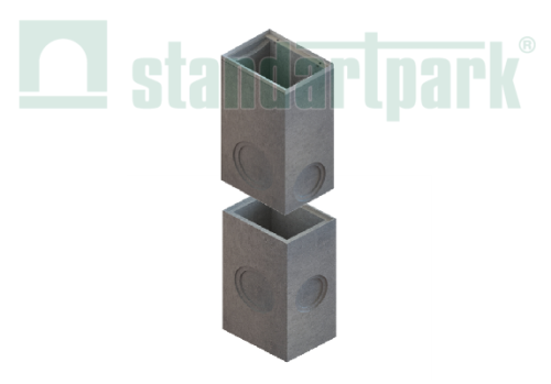 Дождеприемный колодец  BetoMax ДК–30.39.95–Б-В с РВ щель ВЧД (к-т) 047714.1/1, класс D400, Стандартпарк