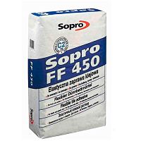 SOPRO FF 450 Усиленная Белая клеевая смесь, 25 кг – ТСК Дипломат