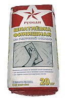 Шпатлёвка финишная на гипсовой основе, Русеан, белая, 20 кг – ТСК Дипломат