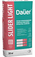 Штукатурка цементно-известковая легкая DAUER SLIDER FASAD Light, 30 кг