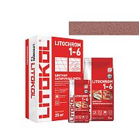 Затирка LITOCHROM 1-6, 5 кг, Оттенок C.90 Красно-коричневый, LITOKOL – ТСК Дипломат