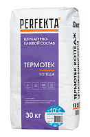 Штукатурно-клеевой состав Термотек Коттедж Зимняя серия, Perfekta, 30 кг