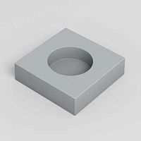 Звукоизоляционный подрозетник 1-секционный SoundGuard S-BOX 1 (115х115х36мм)(шт) 