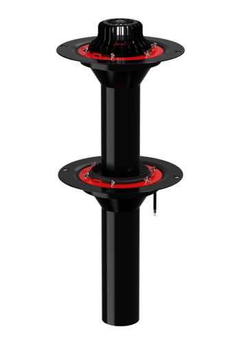Воронка кровельная двухуровневая VM 110х450+VMN