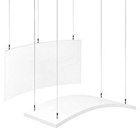 Панель акустическая Акустилайн (Akustiline) Baffle Twist (1,2м x 0,6м х 40мм) волна С-образная, Техносонус