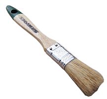 Кисть плоская с натуральной щетиной и деревянной ручкой 3/4", серия ЕВРО – ТСК Дипломат
