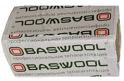 Базальтовая вата Baswool (Басвул) Фасад 120 (1200х600х100 мм), 3 шт (2,16 м2, 0,216 м3) в упаковке