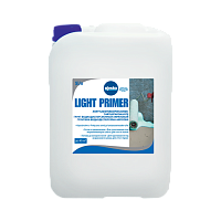 Готовый к применению воднодисперcионный акриловый грунт Light Primer, 10 л, Kesto
