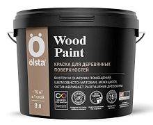 Универсальная акриловая краска по дереву WOOD PAINT база С 2,7 л