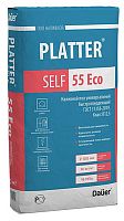 Наливной пол Dauer PLATTER® SELF 55 Eco, универсальный быстротвердеющий 20 кг, мешок – ТСК Дипломат