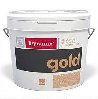 Bayramix Mineral Gold мраморная штукатурка с использованием перламутровой мраморной крошки, 15 кг – ТСК Дипломат