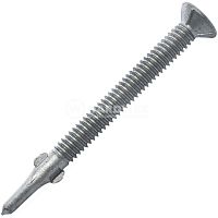 Саморез 6.3x70 мм с плоской головкой, шлиц Torx-30, RUSPERT (SILVER GREY), 100 шт, Hardwex – ТСК Дипломат