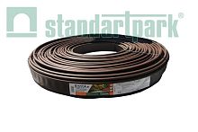 Садовый бордюр KANTA SP Б-5000.10.02-ПП 82552/50-К, коричневый, бухта 50 м, Стандартпарк