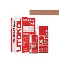 Затирка LITOCHROM 1-6, мешок, 5 кг, Оттенок C.140 Светло-коричневый, LITOKOL – ТСК Дипломат