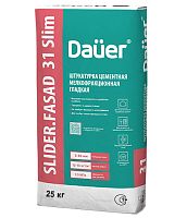 SLIDER FASAD 31 Slim Штукатурка цементная мелкофракционная гладкая 25 кг