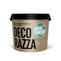Decorazza Microcemento Fronte Legante Декоративное покрытие с эффектом бетона, мелкая фракция, 15.3 кг