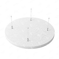 Акустический остров круг БасАкустик (школа) d.900 Белый