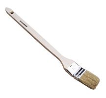 Кисть радиаторная с натуральной щетиной и деревянной ручкой 1,5" – ТСК Дипломат