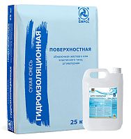 Эластичная обмазочная гидроизоляция ФАЙНШЛАМ БИРСС, 25 + 12 кг