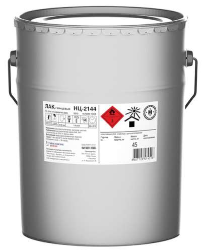 Лак НЦ-2139 матовый, барабан 45 кг