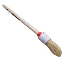 Кисть круглая с натуральной щетиной и деревянной ручкой №2 (20 мм) – ТСК Дипломат