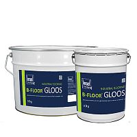 B-Floor Gloss, 10 кг, Двухкомпонентный полиуретановый светостойкий глянцевый лак, Bergauf