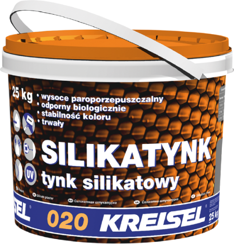 SILIKATYNK 020, Силикатная декоративная штукатурка, KREISEL – ТСК Дипломат