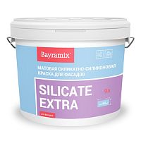 Bayramix Silicate Extra Краска силикатно-силиконовая для фасадов жилых и общественных зданий, 9 л – ТСК Дипломат