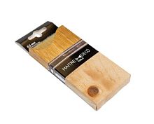 Кисть испанская MAITRE DECO TOOLS 65 мм, смешанная щетина для нанесения декоративных материалов