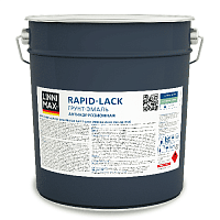 Грунт-эмаль алкидная LINNIMAX Эмаль быстросохнущая по ржавчине шелковисто-матовая База 1 1,6 л