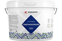 Гидроизоляция Ecoroom 1331, 6 кг, акриловая эластичная, ведро – ТСК Дипломат