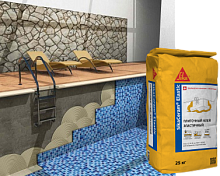 Эластичный цементный плиточный клей для сложных оснований SikaCeram® Elastic, мешок 25 кг – ТСК Дипломат