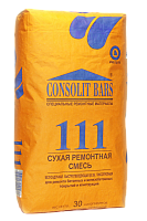 CONSOLIT BARS 111 М, -10°C, безусадочная, быстротвердеющая, тиксотропная смесь (В30), 30кг КОНСОЛИТ
