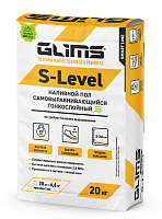 Самонивелирующий тонкослойный пол GLIMS-S-Level, мешок 20 кг