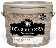 Decorazza Cera Decor/ Декоразза Чера Декор натуральный воск в водном растворе с добавками для фактурных покрытий, 1 л – ТСК Дипломат