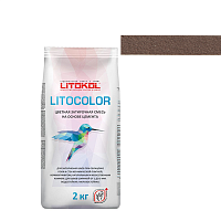 Цветная затирочная смесь LITOCOLOR, L.26 Какао, 2 кг – ТСК Дипломат