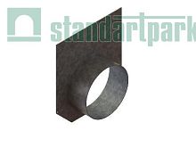 Заглушка стальная оцинкованная ЗЛВ-30.38.61-Б-ОС с водоотводом 6171-609Б, Стандартпарк