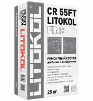 Ремонтный состав для бетона и железобетона (мелкая фракция) LITOKOL CR 55FT FINE, мешок, 25 кг – ТСК Дипломат