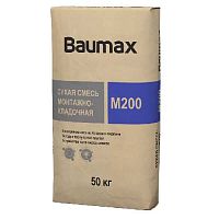 Baumax Сухая смесь М-200 Монтажно-кладочная, 50 кг, мешок